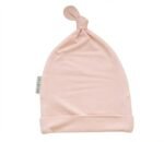 Bamboo Spandex Swaddle & Hat Set - (Blush Beige) - Image 3