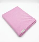 Bamboo Spandex Swaddle & Hat Set - Pink - Image 2